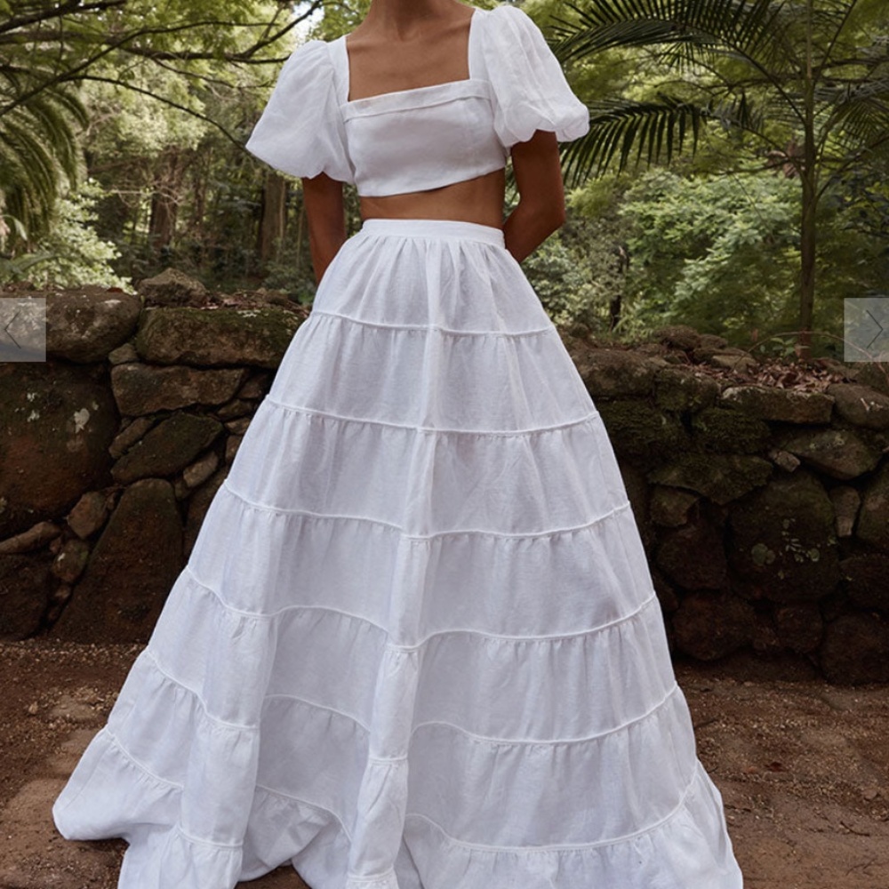 DISSH Linen Two Piece Set